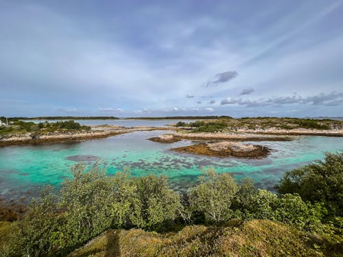 Gratis stockfoto met achtergrond, blue-lagoon, eiland
