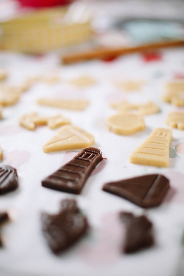 Chocolate In Different Shapes