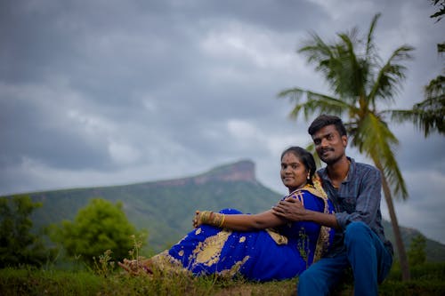 Kostnadsfri bild av indiska paret, kärlek, kvinna