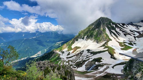 Бесплатное стоковое фото с горный пик, пейзаж, пейзажная фотография