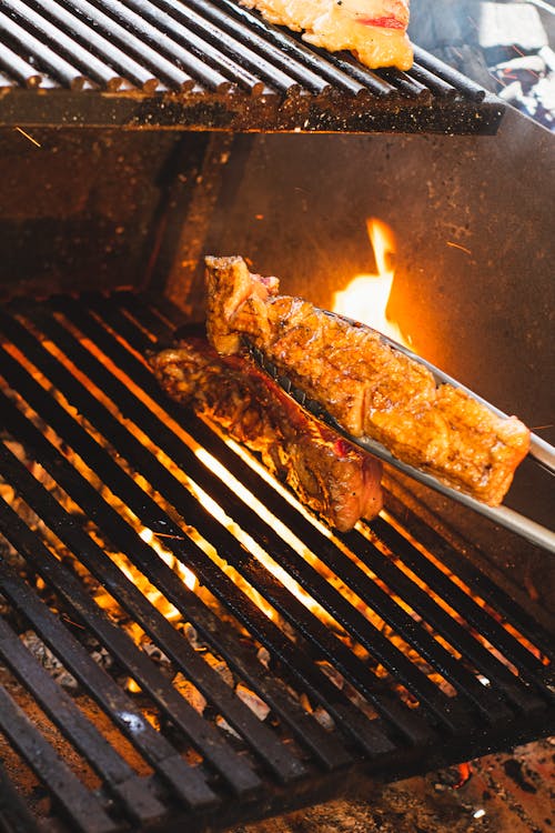大火, 烤, 烤肉 的 免费素材图片