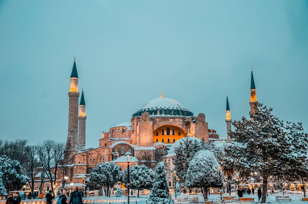 Hagia Sophia in WInter