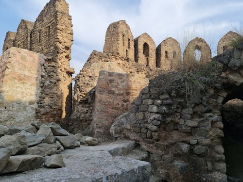 Free Ruin of a Medieval Castle Stock Photo