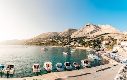 Baska Beach, Krk Island, Croatia