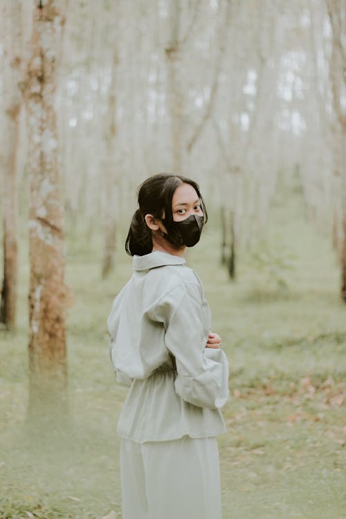 Kostnadsfri bild av ansiktsmask, asiatisk kvinna, person