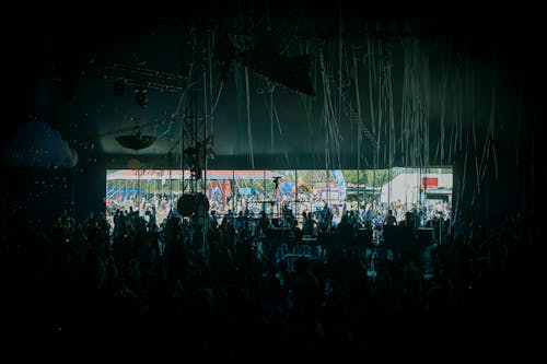 Crowd of People at a Music Festival