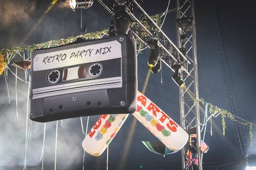 Decorations on the Stage at a Festival