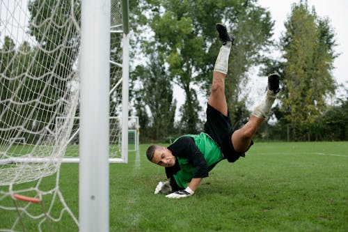 Gratis arkivbilde med åker, goalie, handling