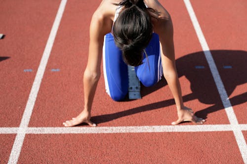 Fotobanka s bezplatnými fotkami na tému atletika, bežec, čiary