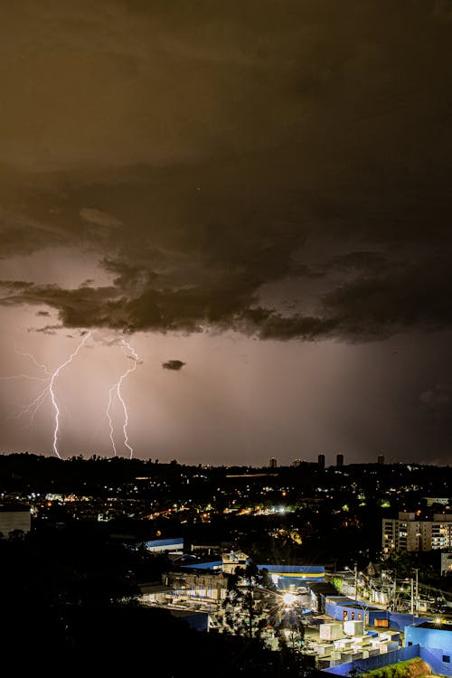 Lightning Strike in the City