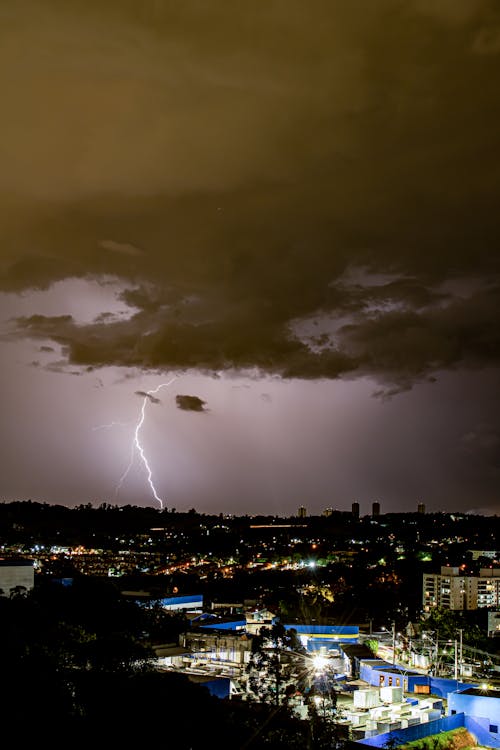 Lightning Strike in the City