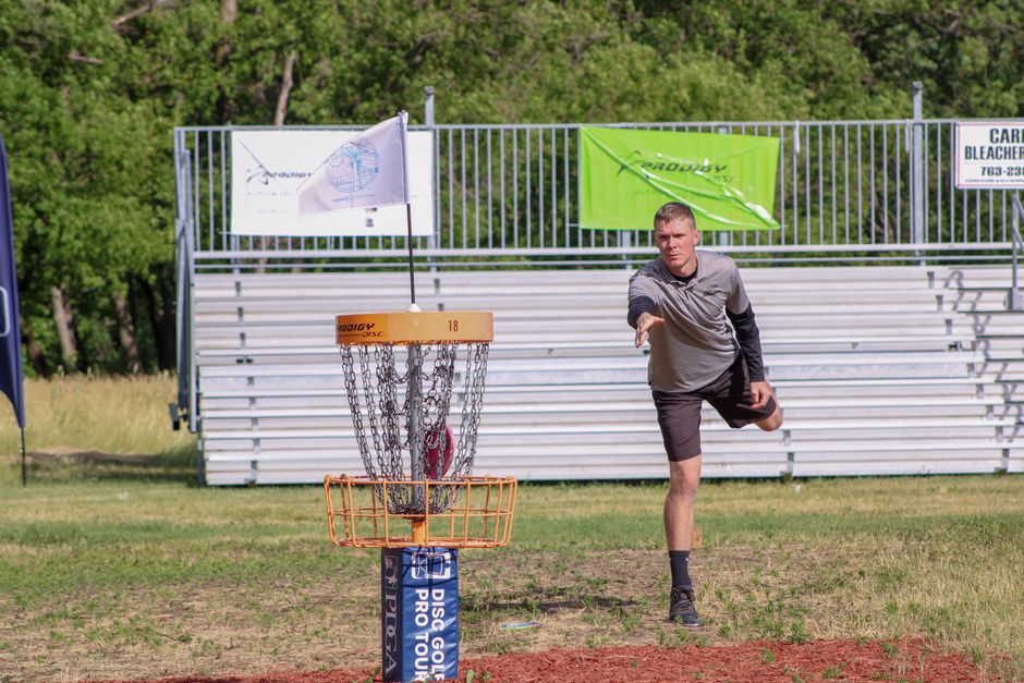 First round at Zilker Park's disc golf course