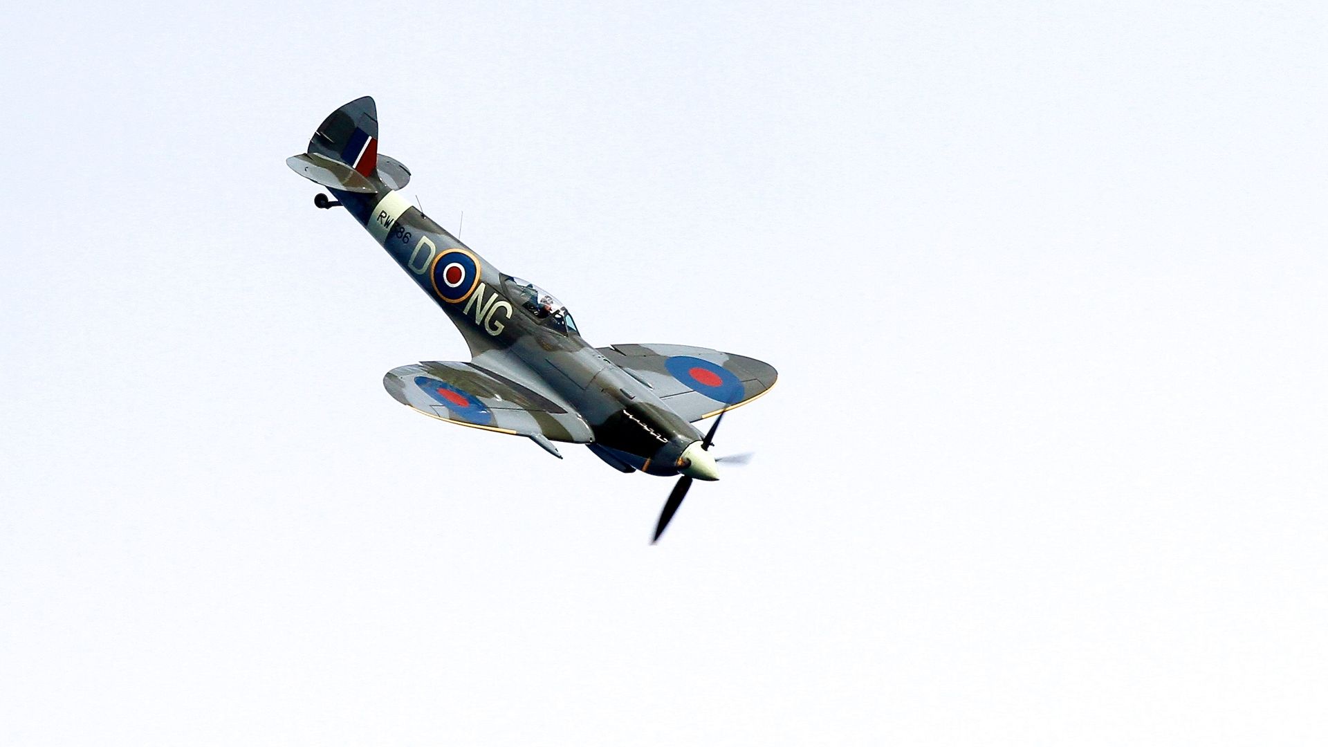 Gray Black and Blue Airplane