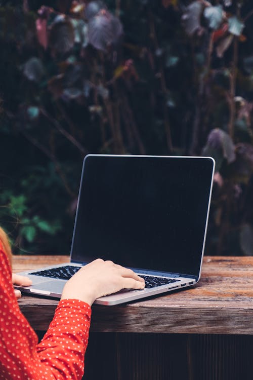 Imagine de stoc gratuită din computer, fotografiere verticală, laptop