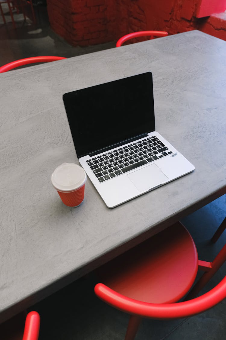 A Laptop On The Table