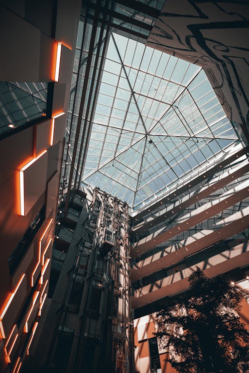 Glass Ceiling of a Building