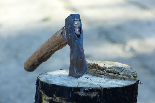 handmade axe