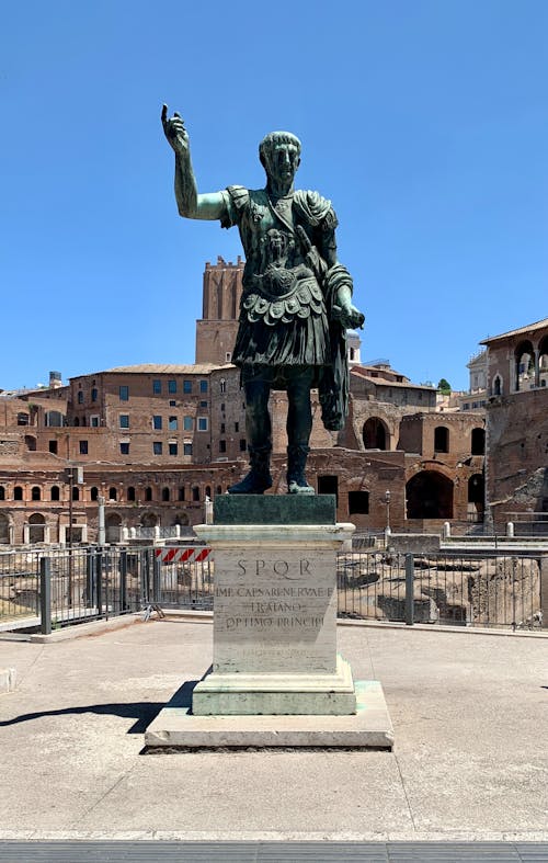 Foto stok gratis arsitektur kuno, caesar, forum romanum