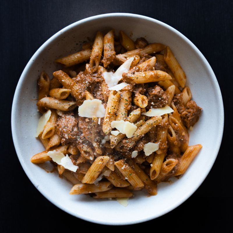 Meatlovers Pasta from PIZZA & STEAK MASTER in Philadelphia