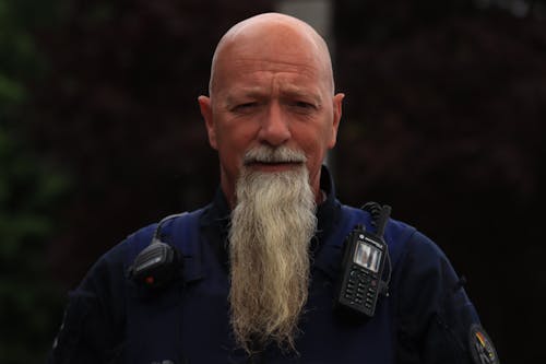 Bearded Police Officer