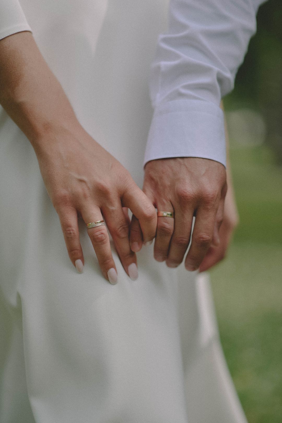 how heavy is tungsten wedding band on a man's hand — FoundryCut