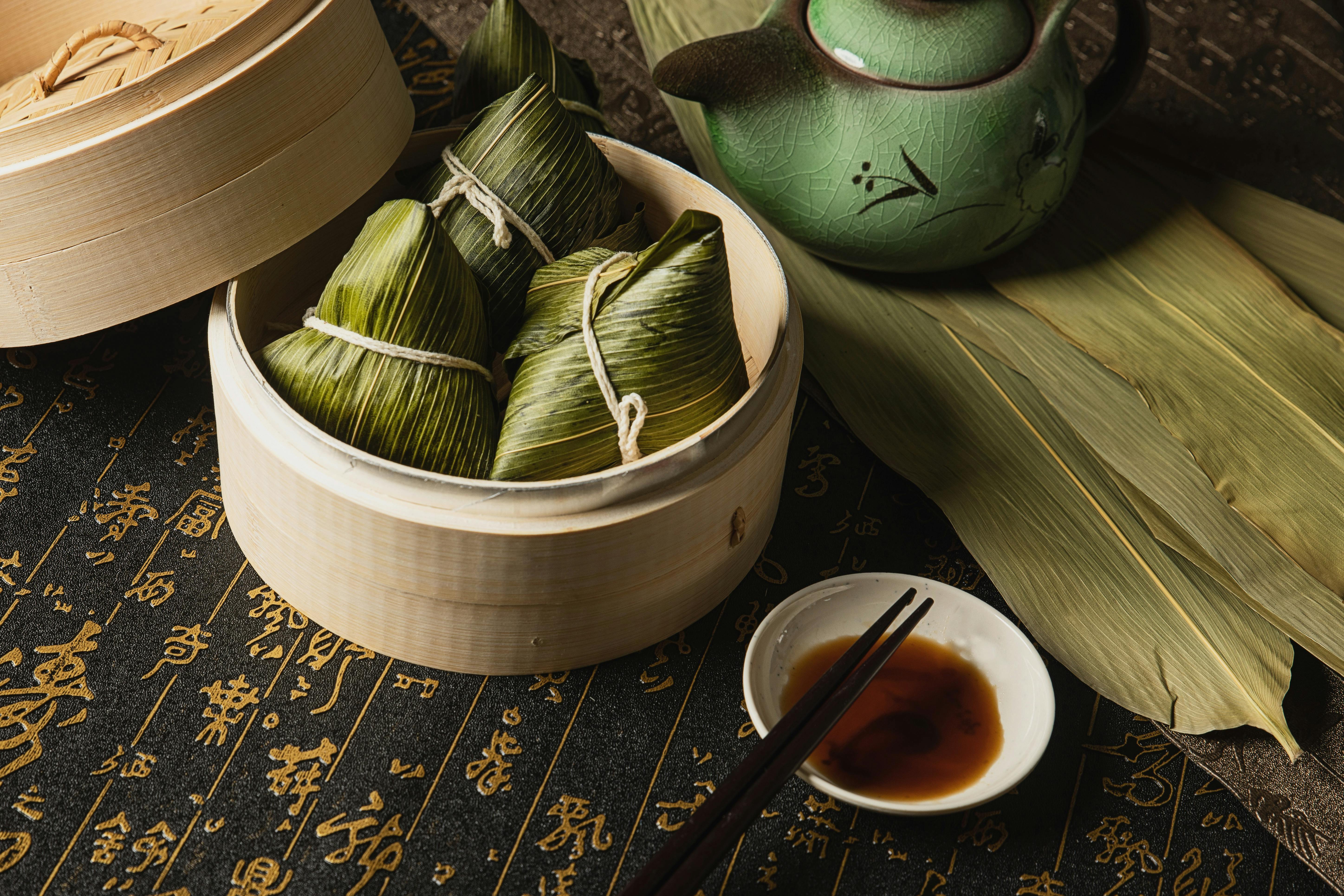 Traditional Chinese Zongzi Dish · Free Stock Photo