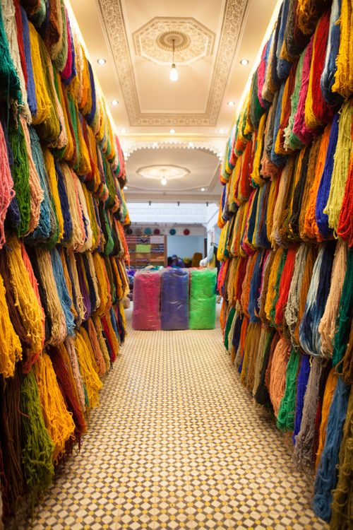 Free stock photo of colors, dyeing, marrakech Stock Photo