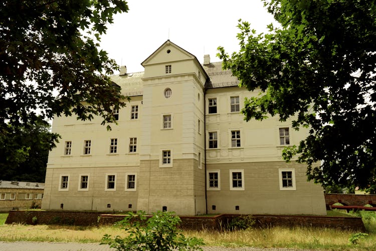 Exterior Of A Mansion