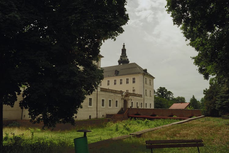 Clouds Over Mansion