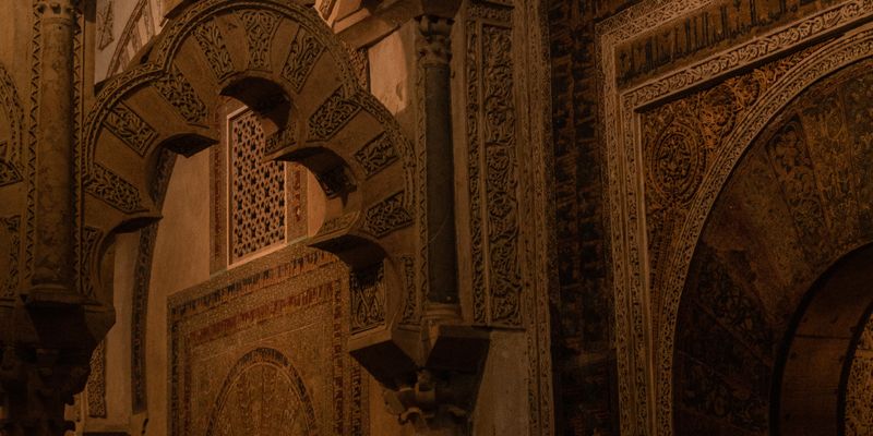 Detalle arquitectónico de la Mezquita-Catedral de Córdoba