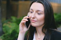 Woman on a Phone Call