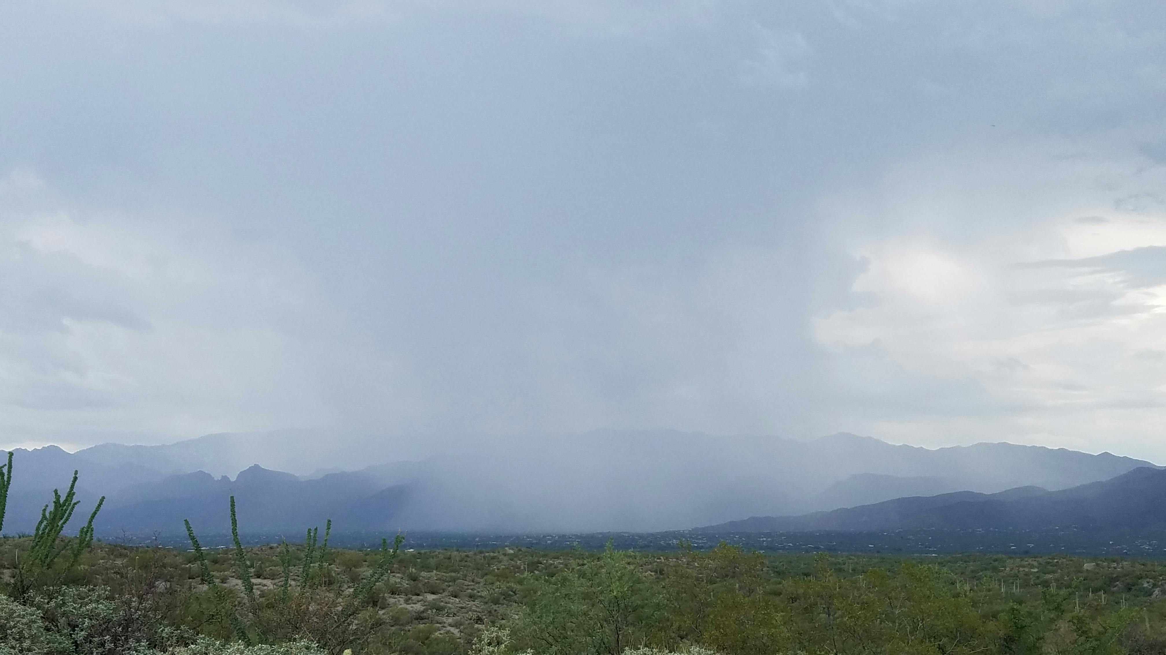 Free stock photo of desert, mountains, rain