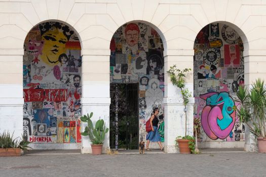 pop art wall