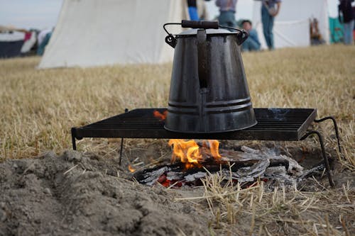 Imagine de stoc gratuită din ardere, atrăgător, camping
