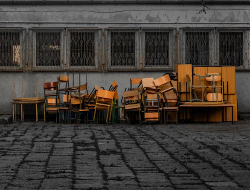 Free stock photo of chairs, edit, one colour