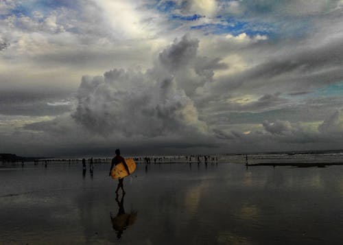 Free stock photo of beach, sea beach, surfing