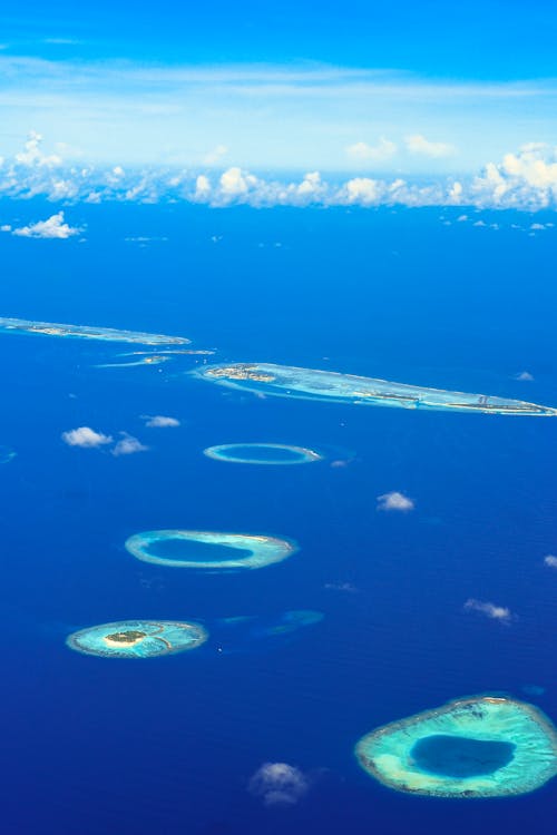 Aerial Photography of Island