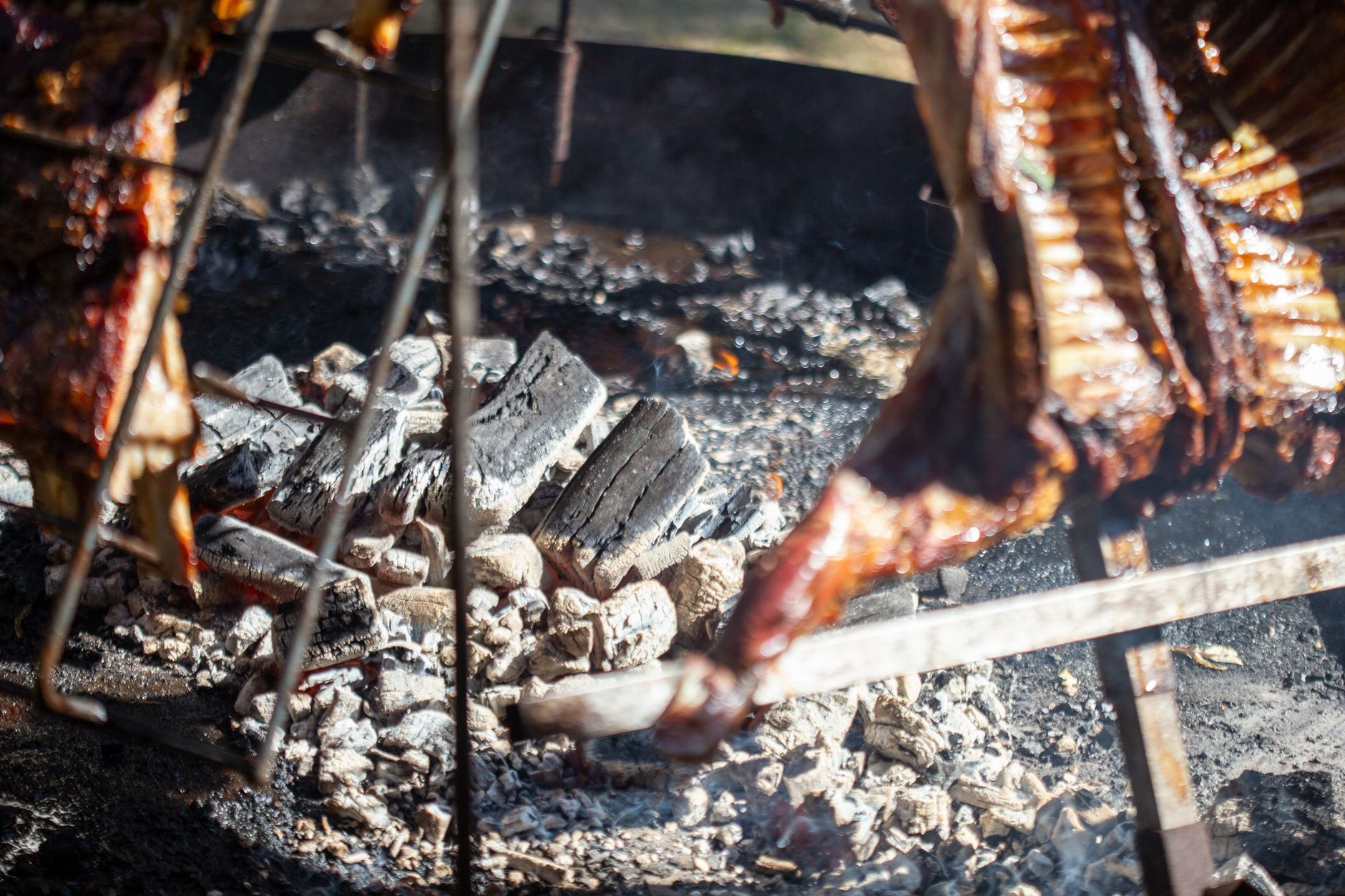 Assiette d'agneau grillé dibi avec aloco