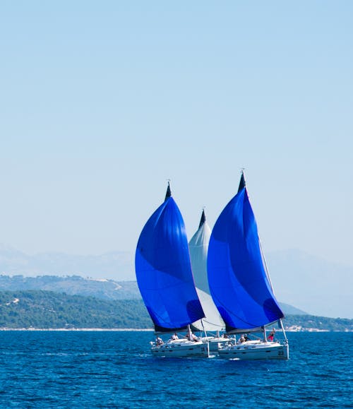 Free stock photo of sailing, sailing boats