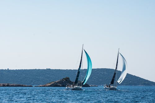 Free stock photo of croatia, sailing boat, sailing boats