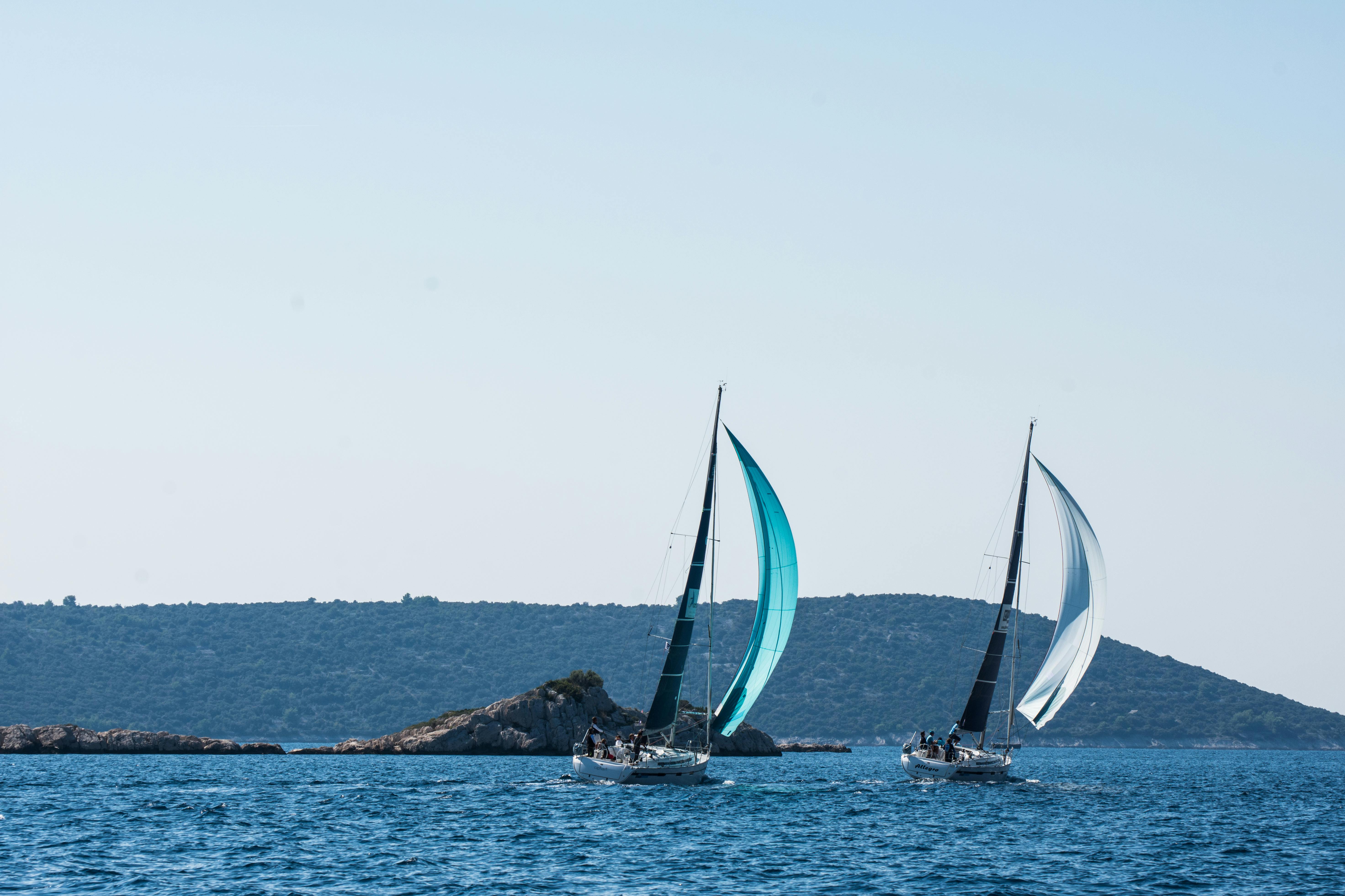 Free stock photo of croatia, sailing boat, sailing boats