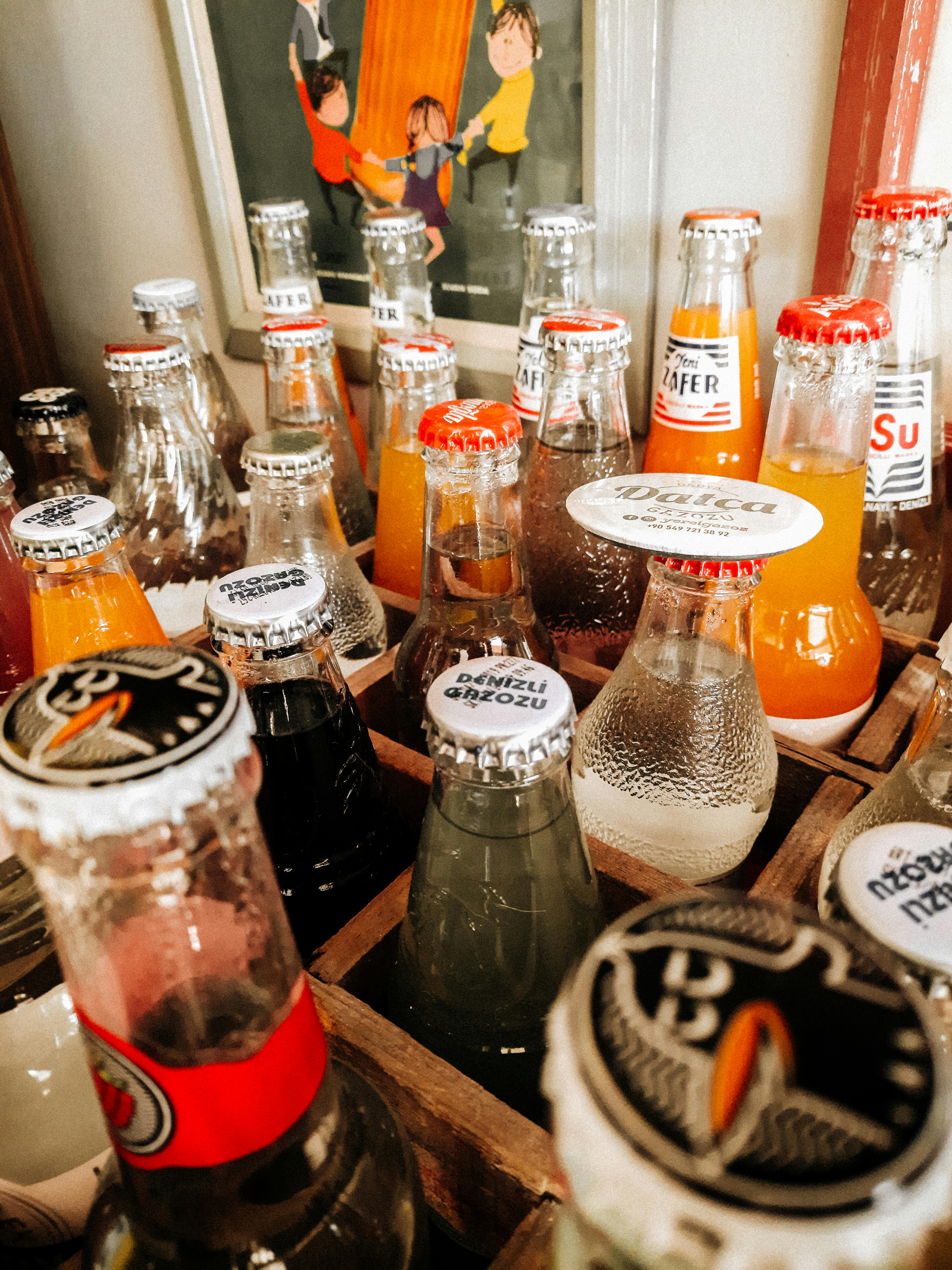 Glass Beer Bottles in Box · Free Stock Photo