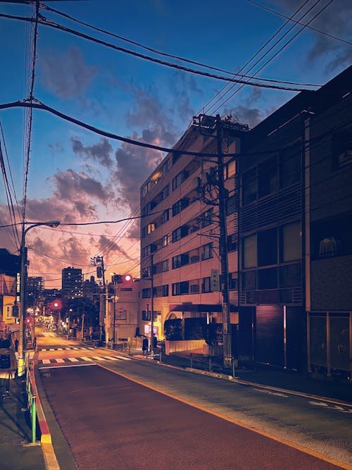 Free Sunset, Yanaka, Tokyo, Japan Stock Photo