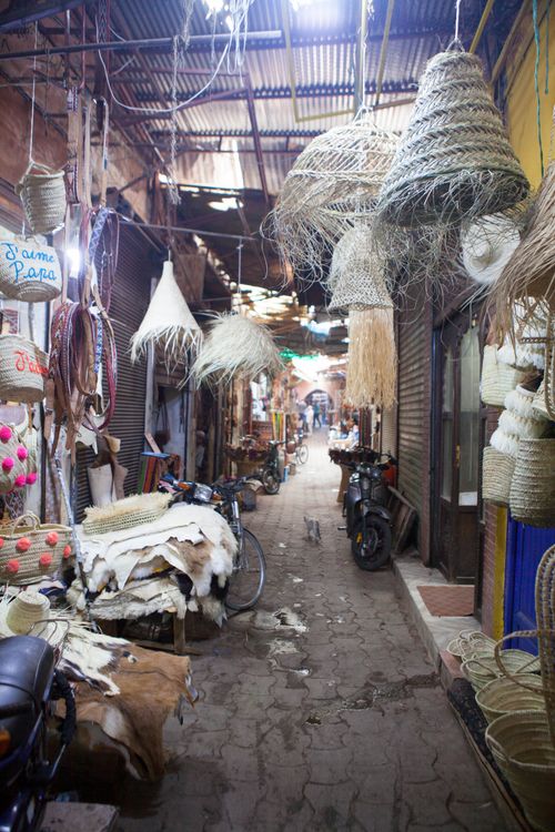 Free stock photo of alleyway, light fixture, marrakech Stock Photo