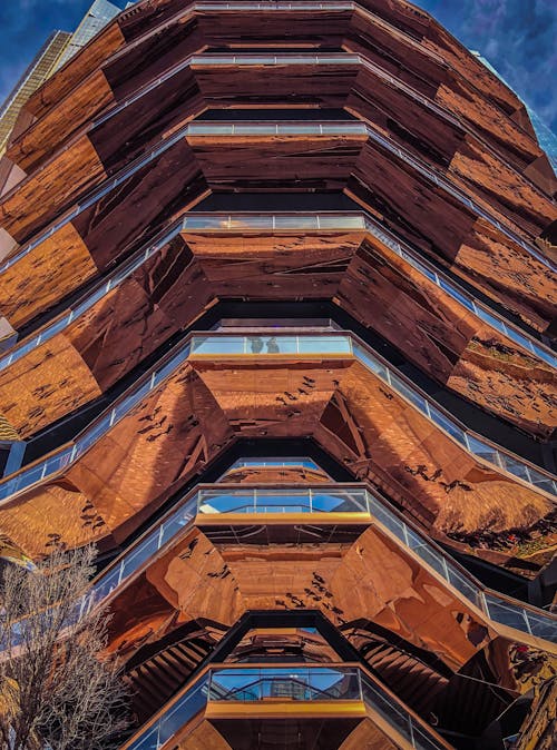Foto stok gratis Arsitektur, bidikan sudut sempit, kota New York