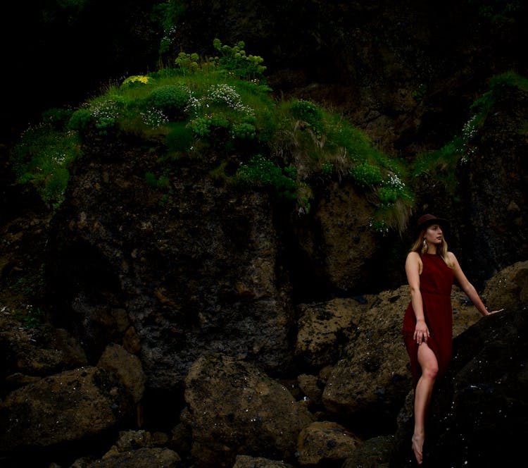 Girl In The Red Dress 