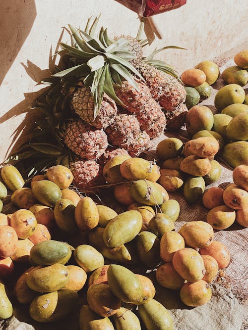 Gratis stockfoto met ananassen, biologisch, eten Stockfoto
