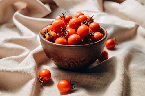 Cherry Tomatoes on the Bowl