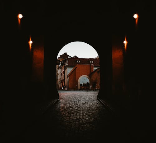 Základová fotografie zdarma na téma oblouk, tmavý, tunel