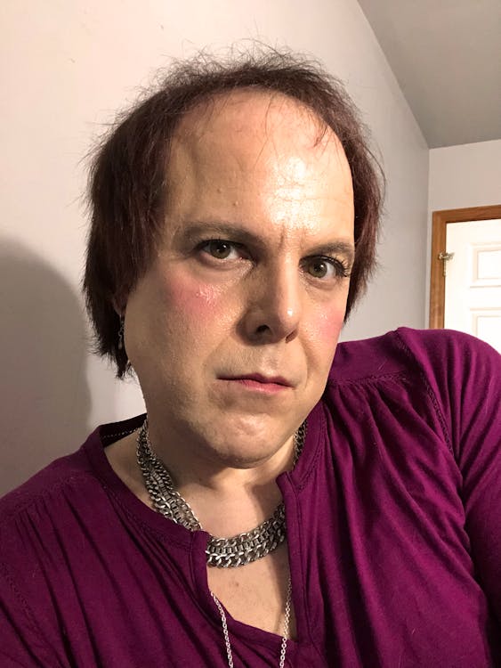 Free Non-binary transgender woman posing Stock Photo